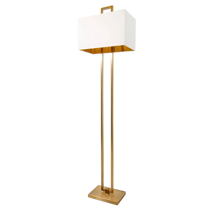 Danby Floor Lamp -  Antique Brass