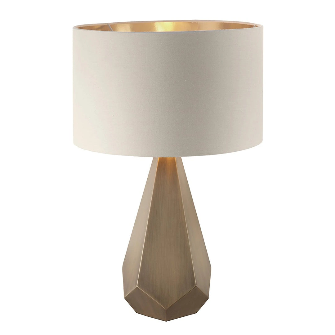 Agato Table Lamp - Antique Brass