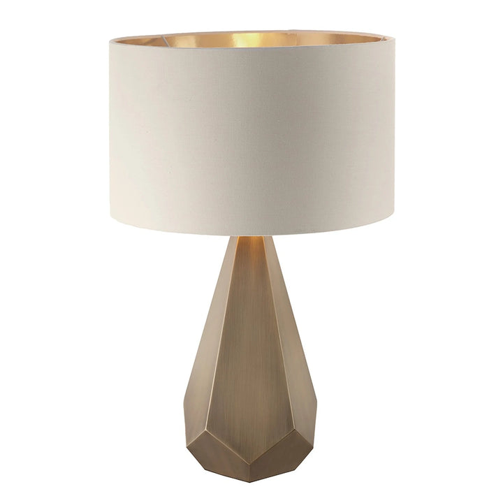 Agato Table Lamp - Antique Brass