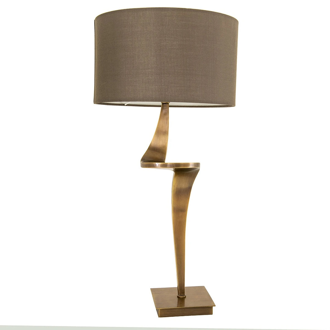 Enzo Table Lamp - Antique Brass
