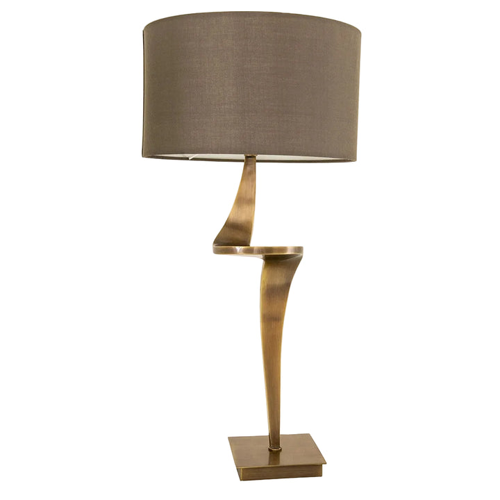 Enzo Table Lamp - Antique Brass