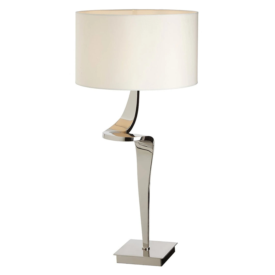 Enzo L Table Lamp - Nickel
