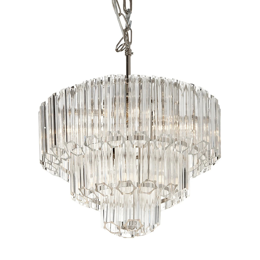 Nasser Chandelier 42.5cm - Nickel