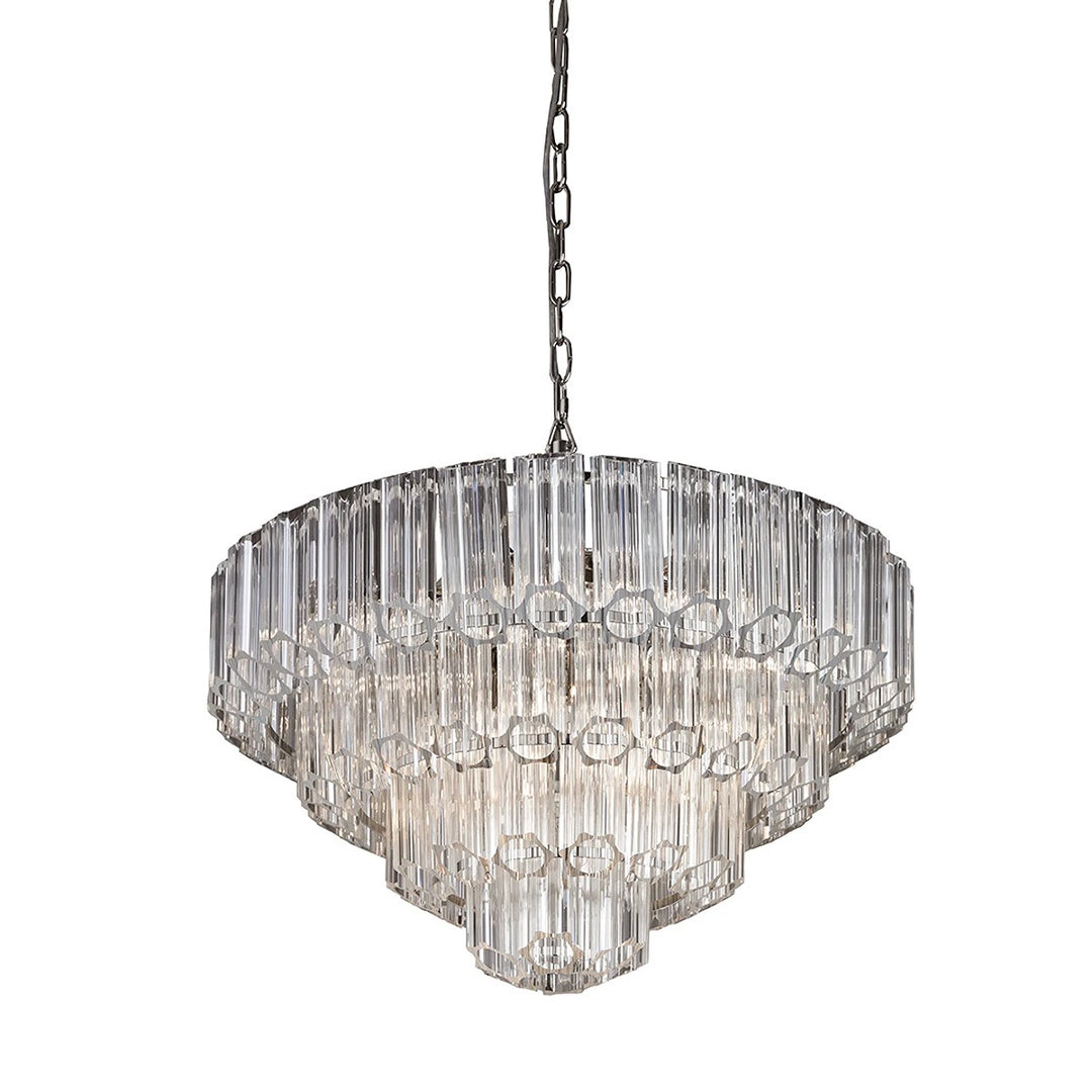 Nasser Chandelier 66cm - Nickel