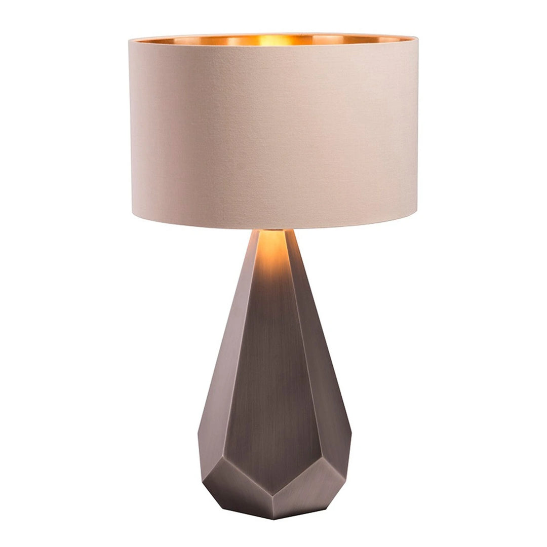 Agato Table Lamp - Gunmetal