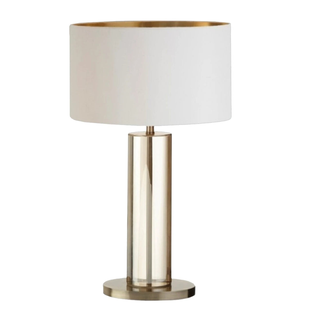 Lisle Tall Table Lamp - Antique Brass