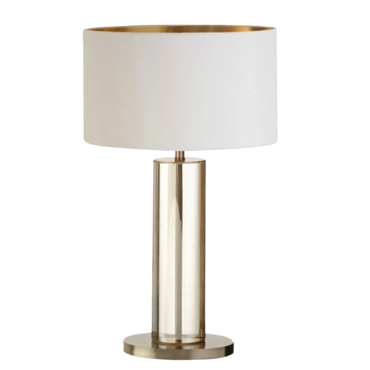 Lisle Tall Table Lamp - Antique Brass