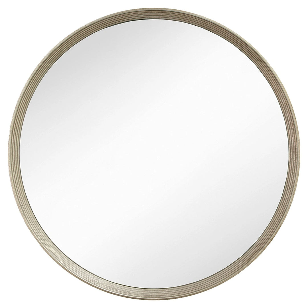 Foyle Wall Mirror - Antique Silver