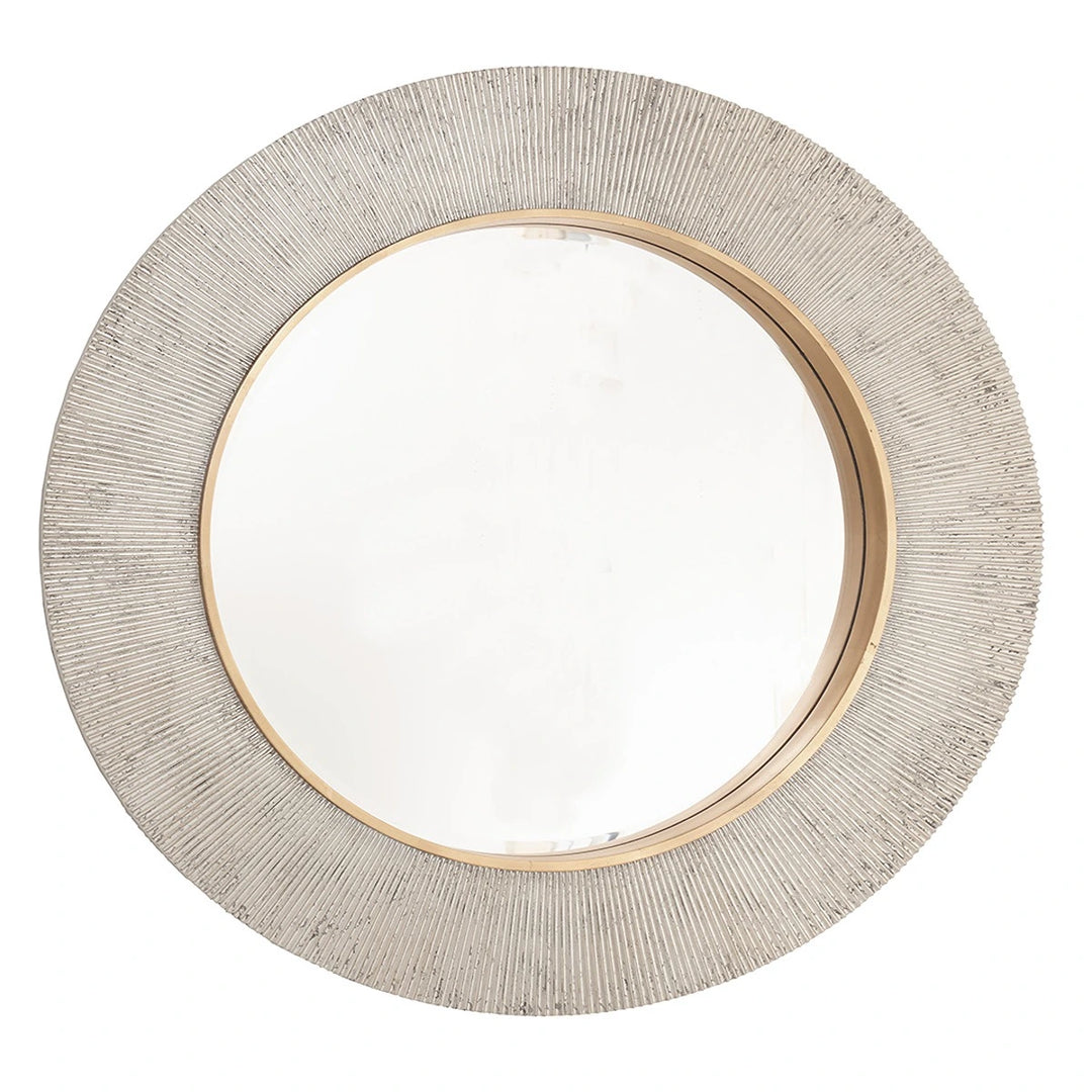Edvin Wall Mirror - Champagne Silver