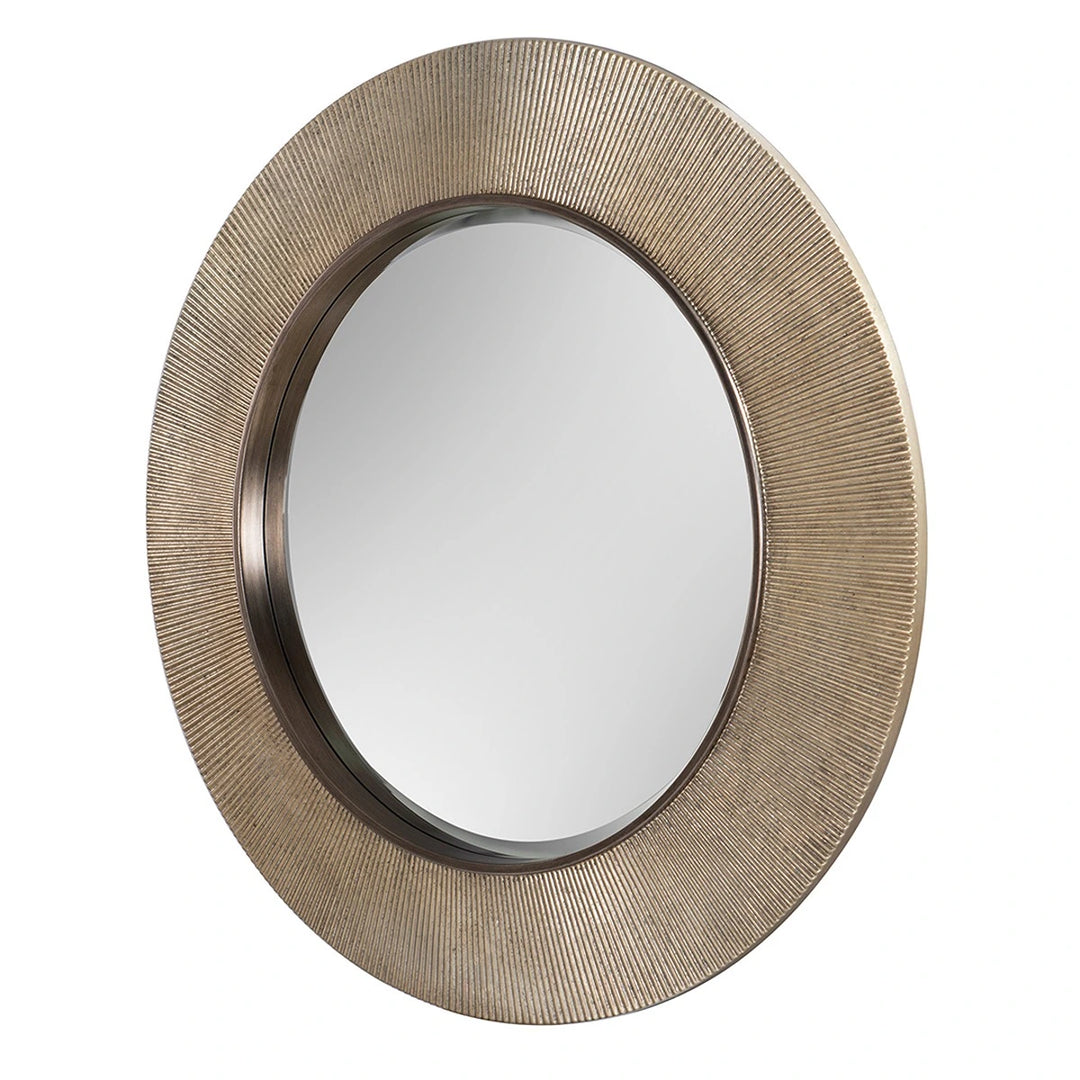 Edvin Wall Mirror - Distressed Gold Leaf