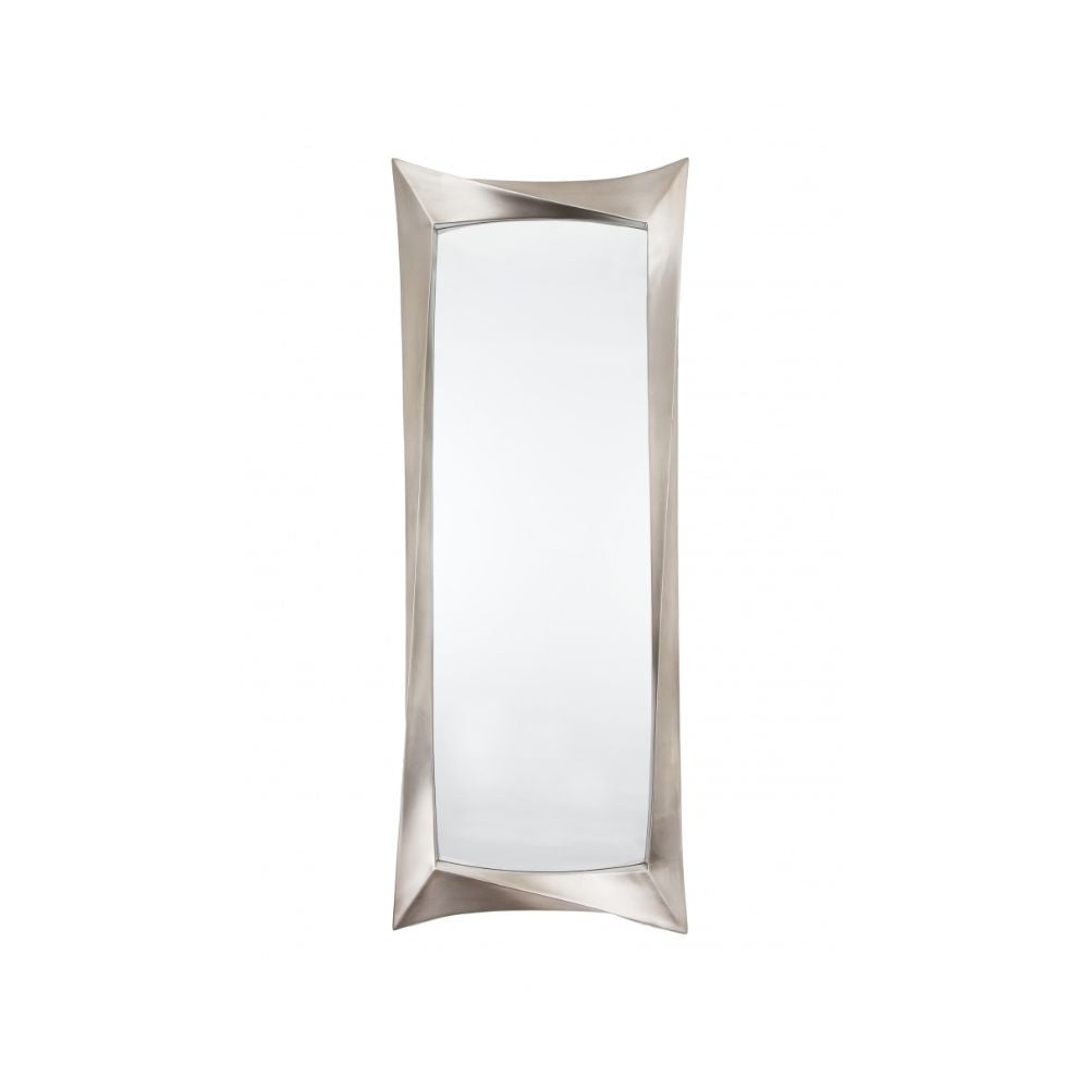 RV Astley Ceret, Leaf Long Wall Mirror Silver