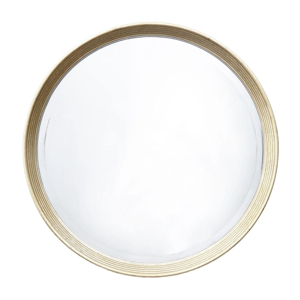 RV Astley Lana Mirror Antique Brass Round