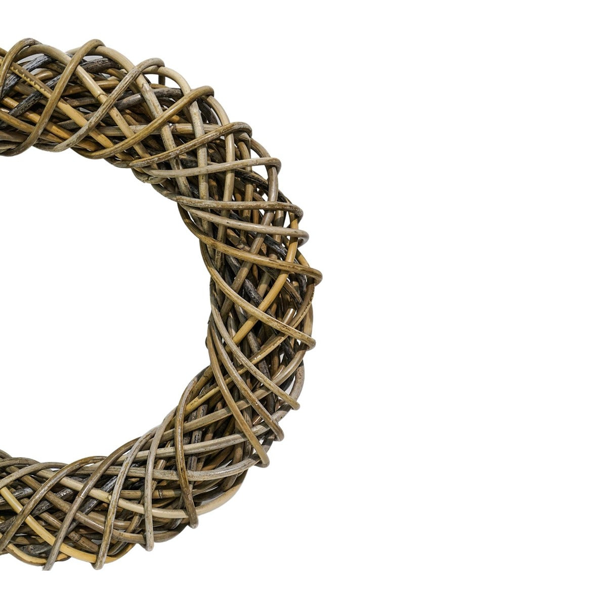 Ivyline Rattan Wreath - 50cm