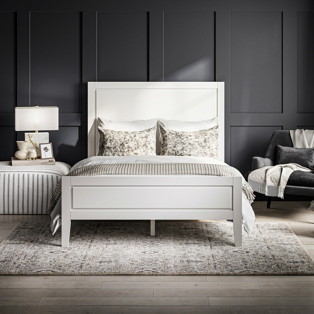 Jersey Chalk Stripe Pouffe LPD Home 2