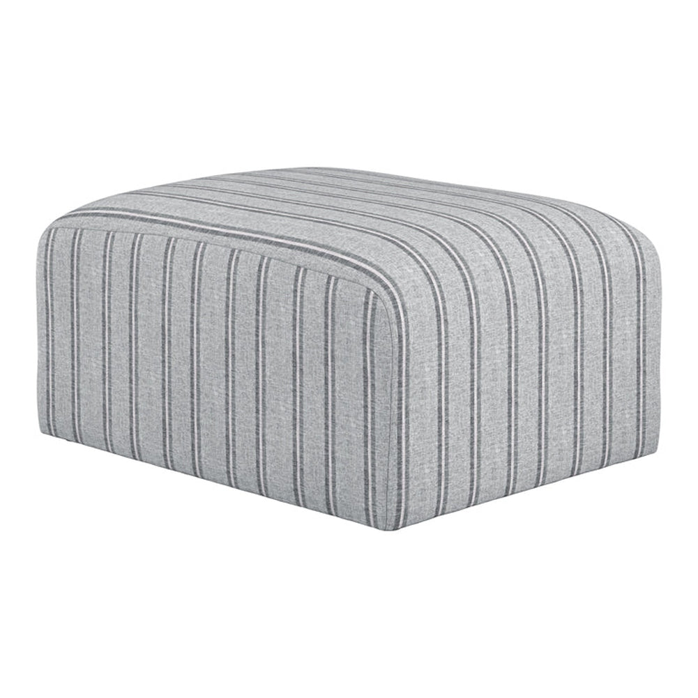 Jersey Thick Stripe Pouffe LPD Home 3