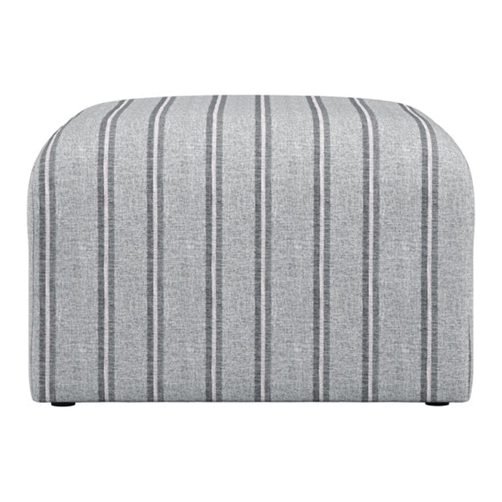 Jersey Thick Stripe Pouffe LPD Home 4