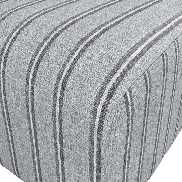 Jersey Thick Stripe Pouffe LPD Home 5