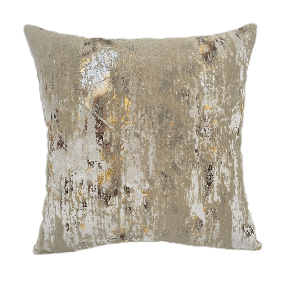 Malini Torcello Cushion in Gold - 43 x 43cm