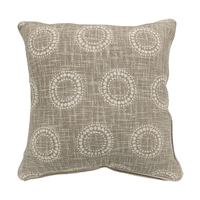 Malini Una Cushion in Taupe - 45 x 45cm