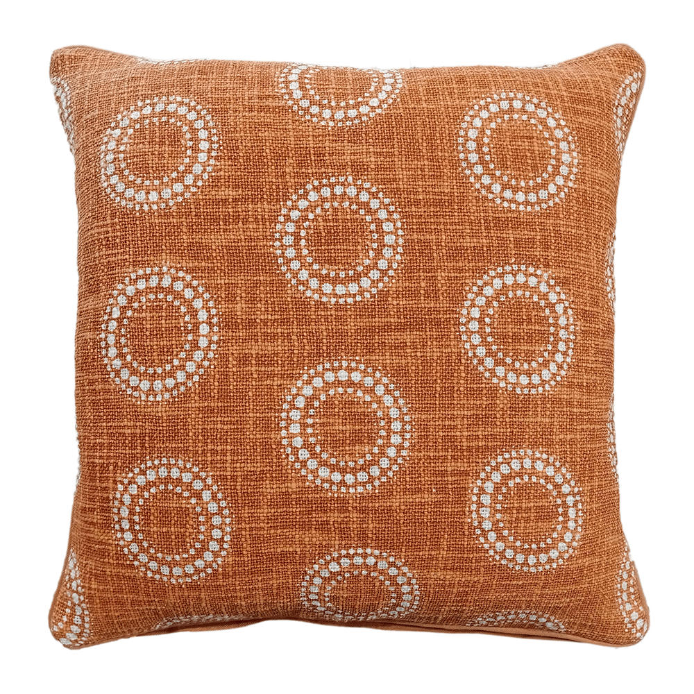 Malini Una Cushion in Orange - 45 x 45cm