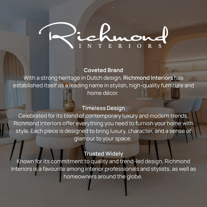 Briana Mirror - Black & Gold Richmond 4