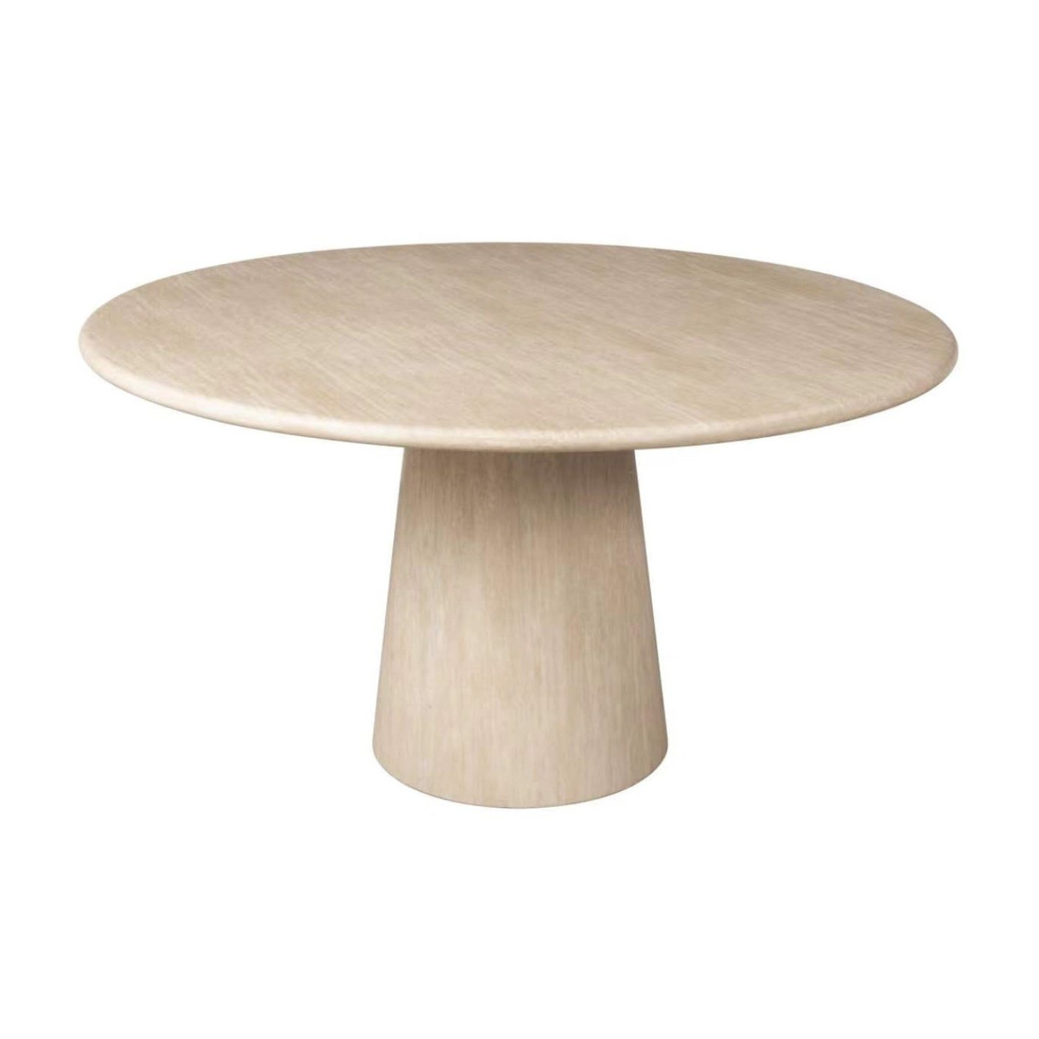 Richmond Interiors Fictus Faux Travertine Dining Table 140cm