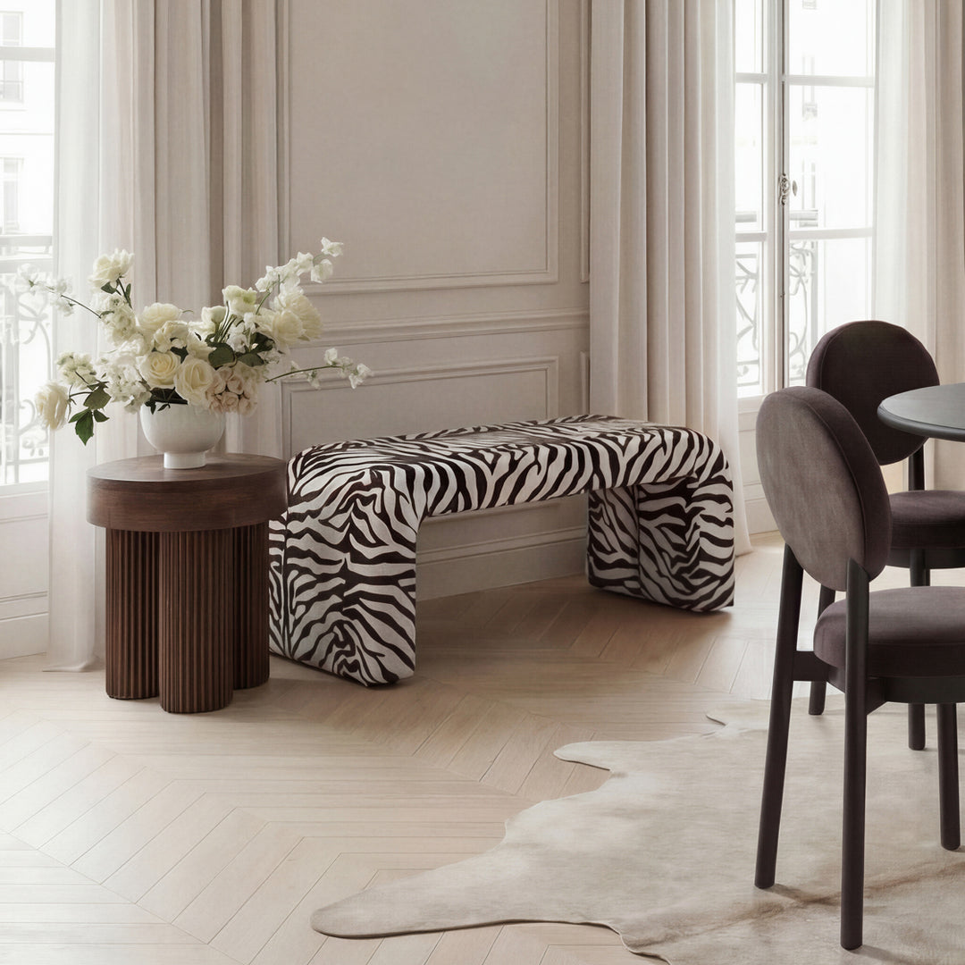 Romy Zebra Bench