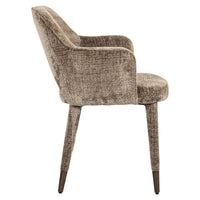 Richmond Interiors Donnatella Chair in Stone Chenille