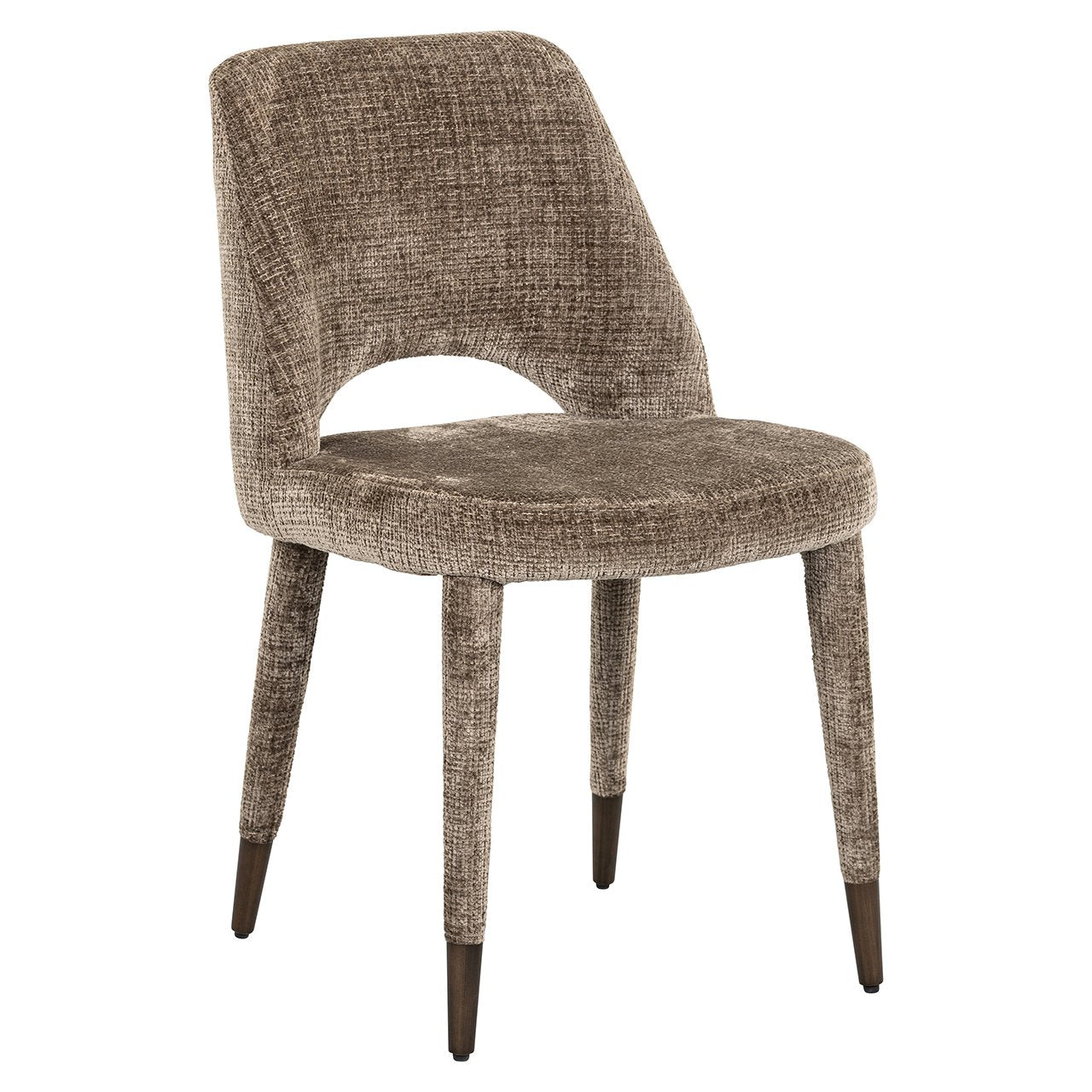 Richmond Interiors Cecilia Chair in Stone Chenille