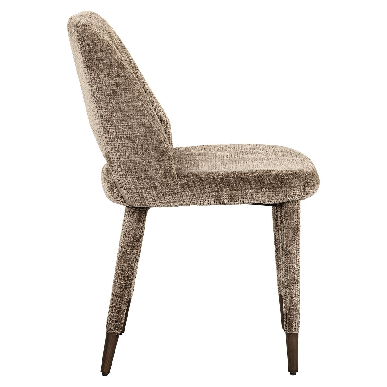 Richmond Interiors Cecilia Chair in Stone Chenille