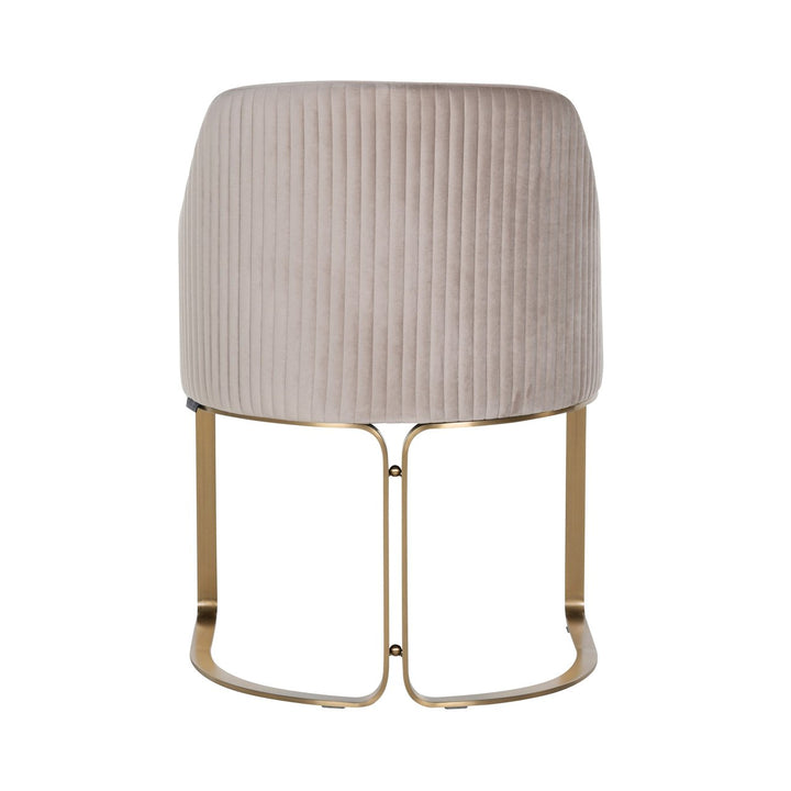 Interiors Hadley Chair in Khaki Velvet | Outlet Olivia's 4