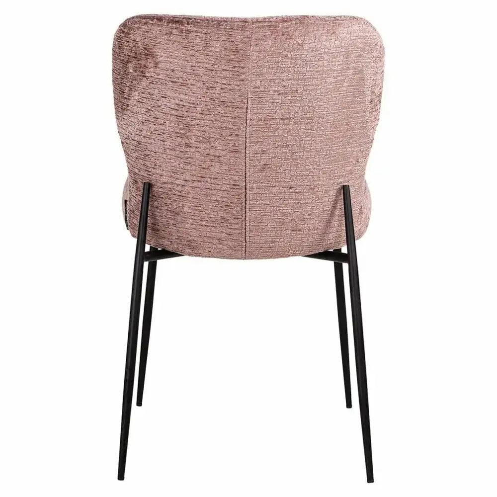  Richmond-Richmond Interiors Darby Pale Fushion Chair in Black-Pink  149 