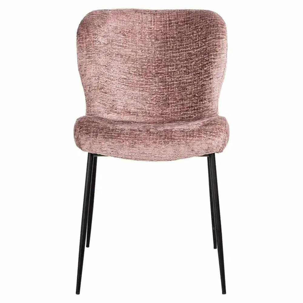  Richmond-Richmond Interiors Darby Pale Fushion Chair in Black-Pink  685 