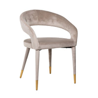 Richmond Gia Armchair Khaki Velvet