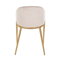 Richmond Gwen Chair Khaki Velvet