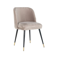 Richmond Alicia Chair Khaki Velvet