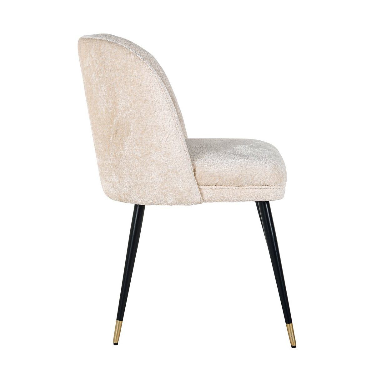 Richmond Alicia Dining Chair in White Chenille