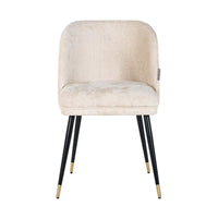 Richmond Alicia Dining Chair in White Chenille