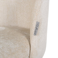 Richmond Alicia Dining Chair in White Chenille