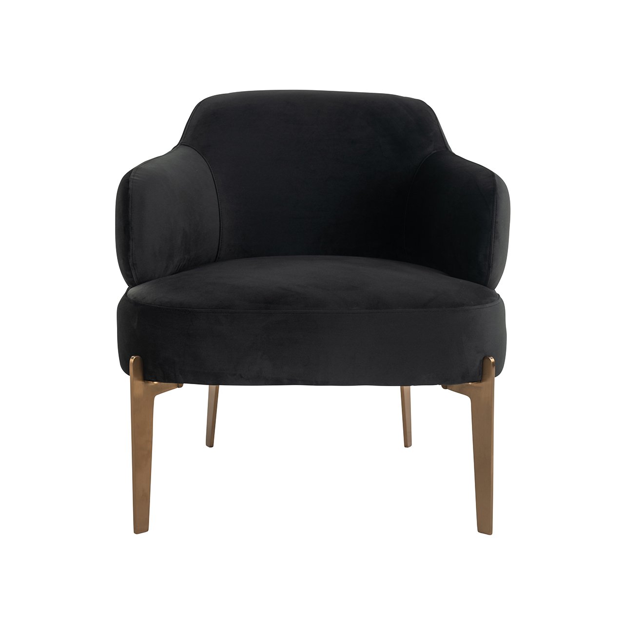 Richmond Venus Chair in Antracite Velvet