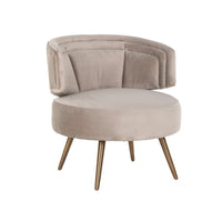 Richmond Interiors Hazel Accent Chair in Cream