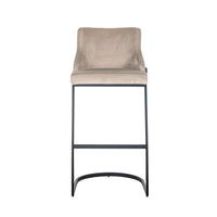 Richmond Bolton Bar stool in Khaki & Black