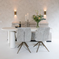 Richmond Interiors Bloomstone 3 Leg Dining Table - 235cm