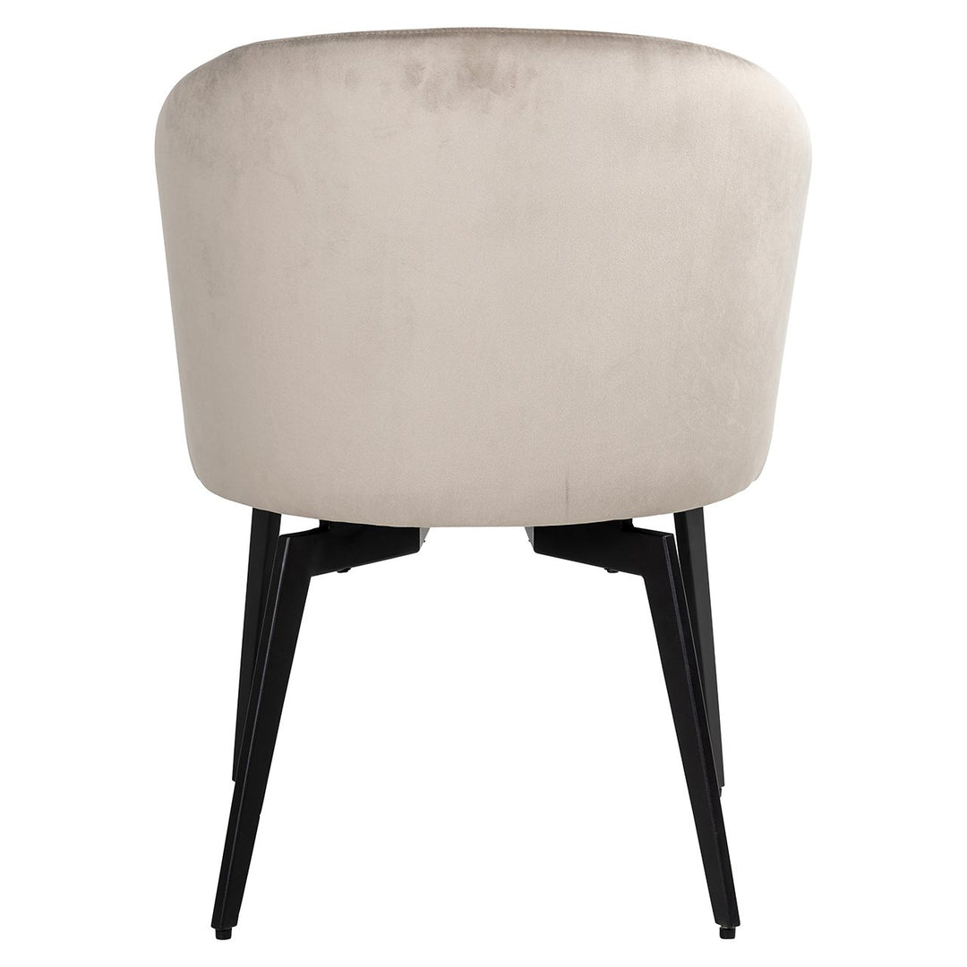 Amphara Velvet Chair - Khaki Richmond 4