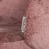 Richmond Interiors Amphara Chenille Chair in Rose