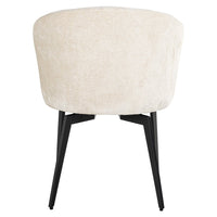 Richmond Interiors Amphara Chenille Chair in White