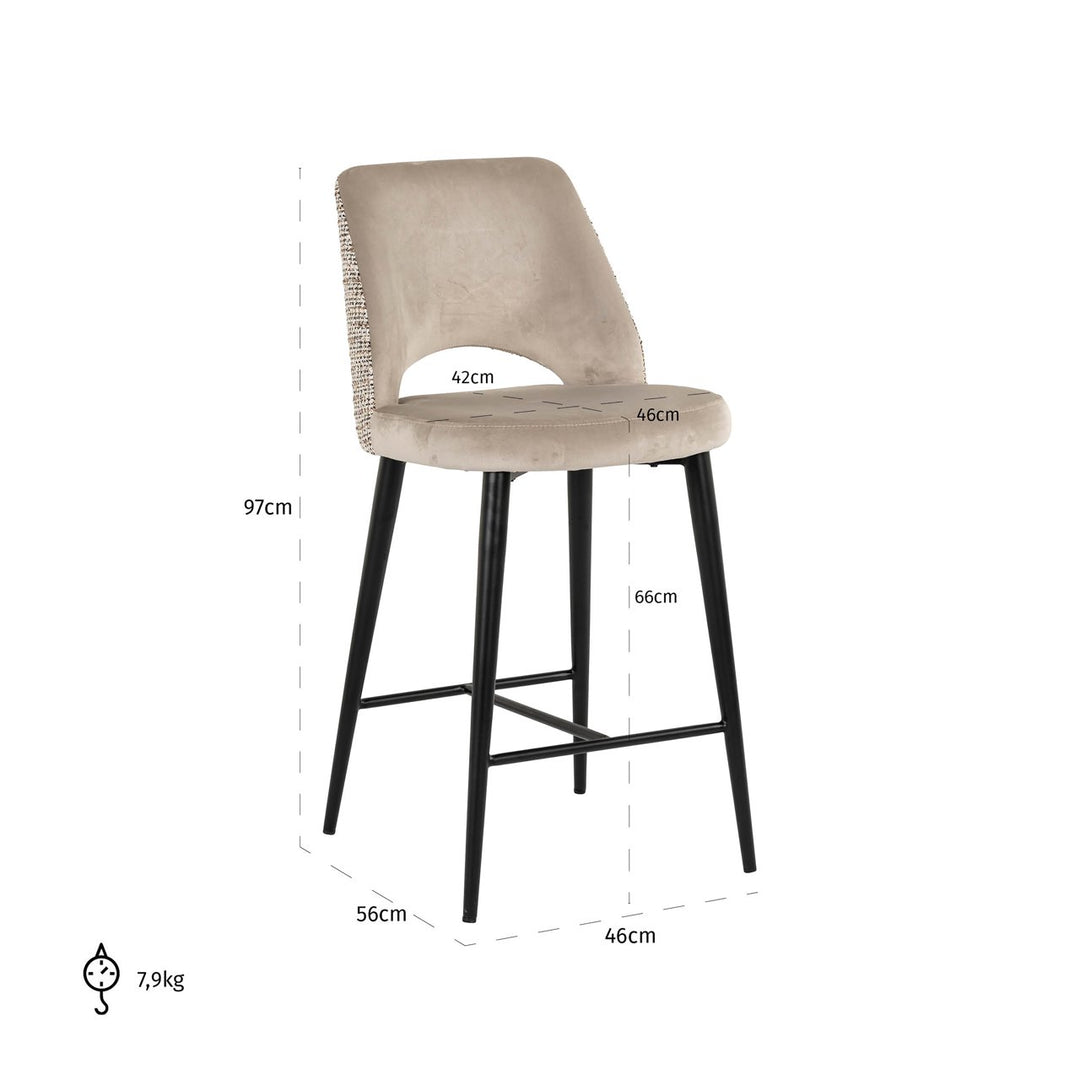 Tabitha Counter Stool - Natural Richmond 11