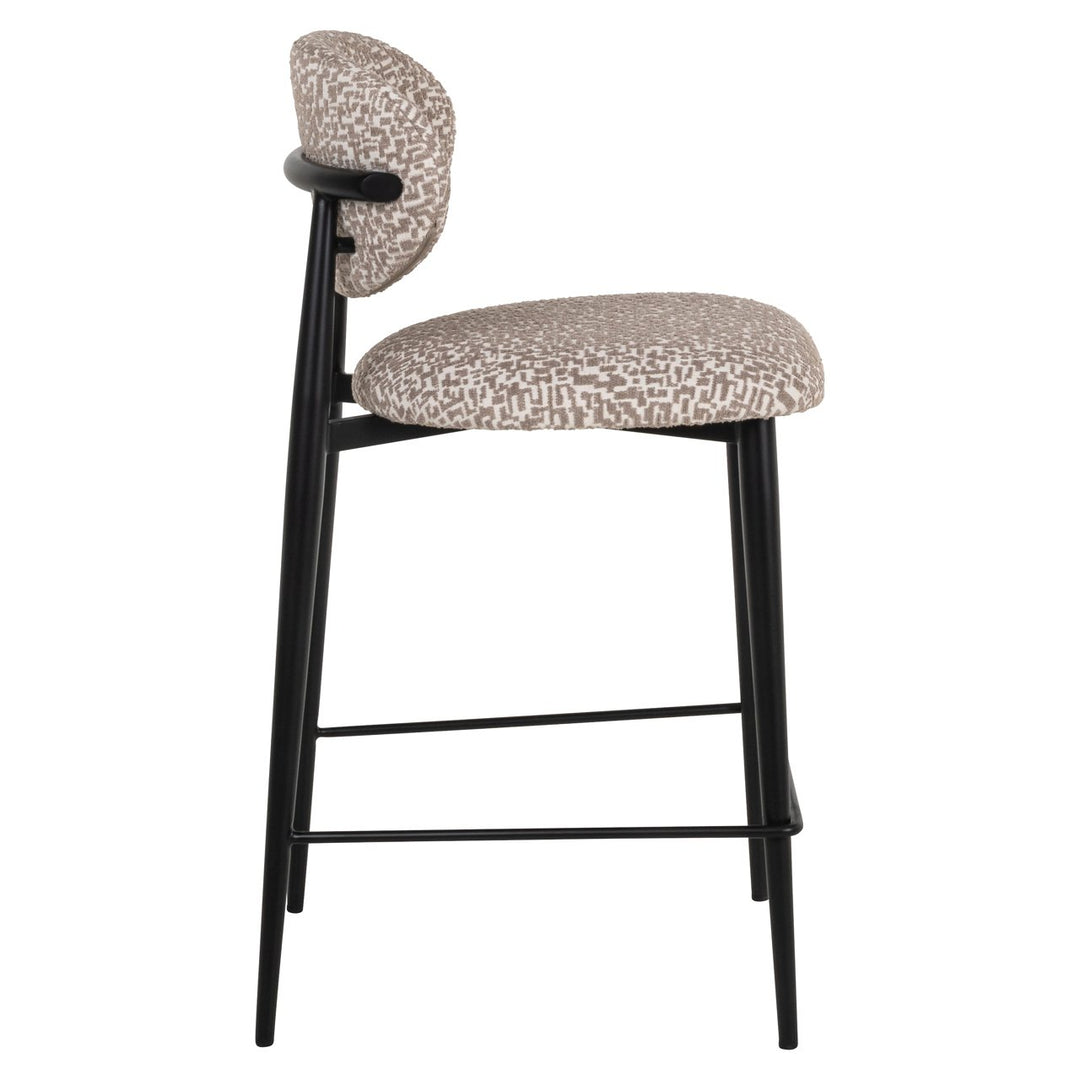 Dantes Geometric Counter Stool - Natural Richmond 3