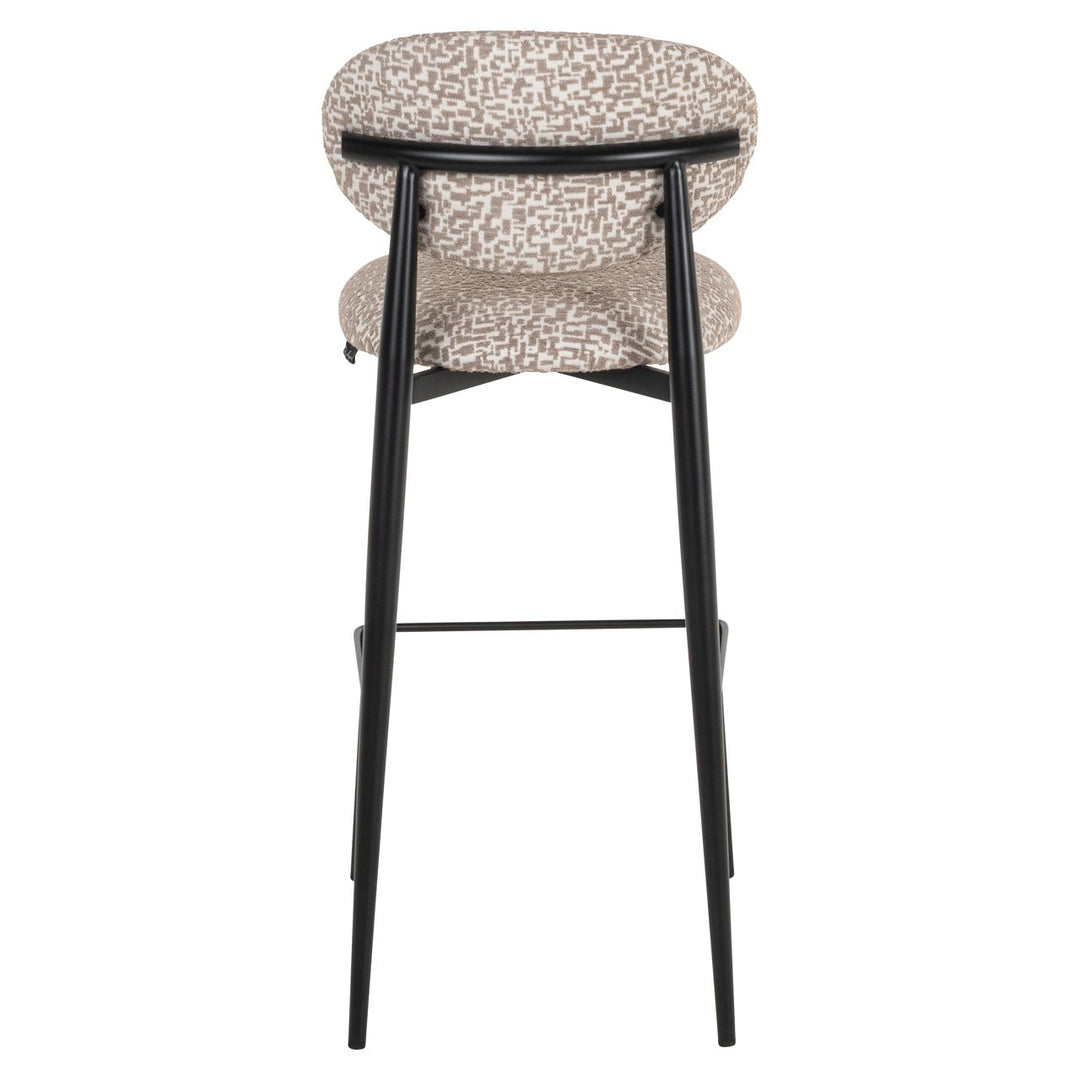 Dantes Geometric Bar Stool - Natural Richmond 4