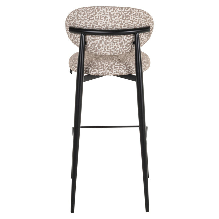 Dantes Geometric Bar Stool - Natural Richmond 4